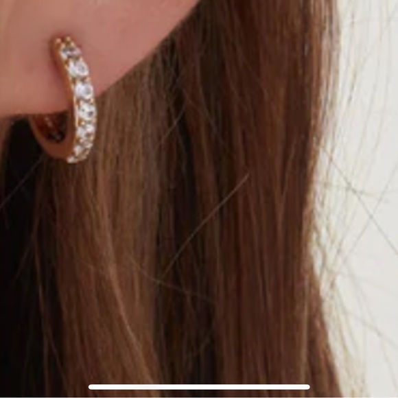 Ana Luisa Medium Suzanne Huggies Earrings - Picture 4 of 10